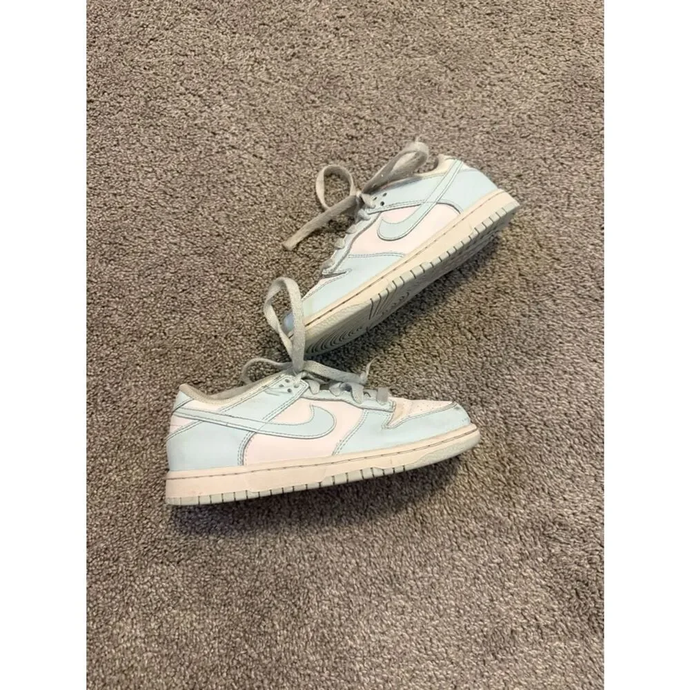 Nike Glacier Blue Dunk Low-Top Sneakers Sz 13.5